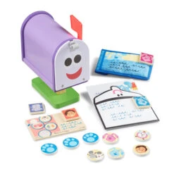 Melissa & Doug Blue's Clues & You! Wooden Mailbox Play Set