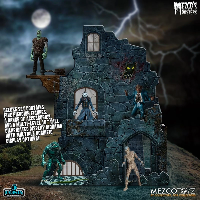 Mezco’s Monsters - Tower Of Fear Deluxe Boxed Set 2 Mezco’s Monsters - Tower Of Fear Deluxe Boxed Set - Image 2