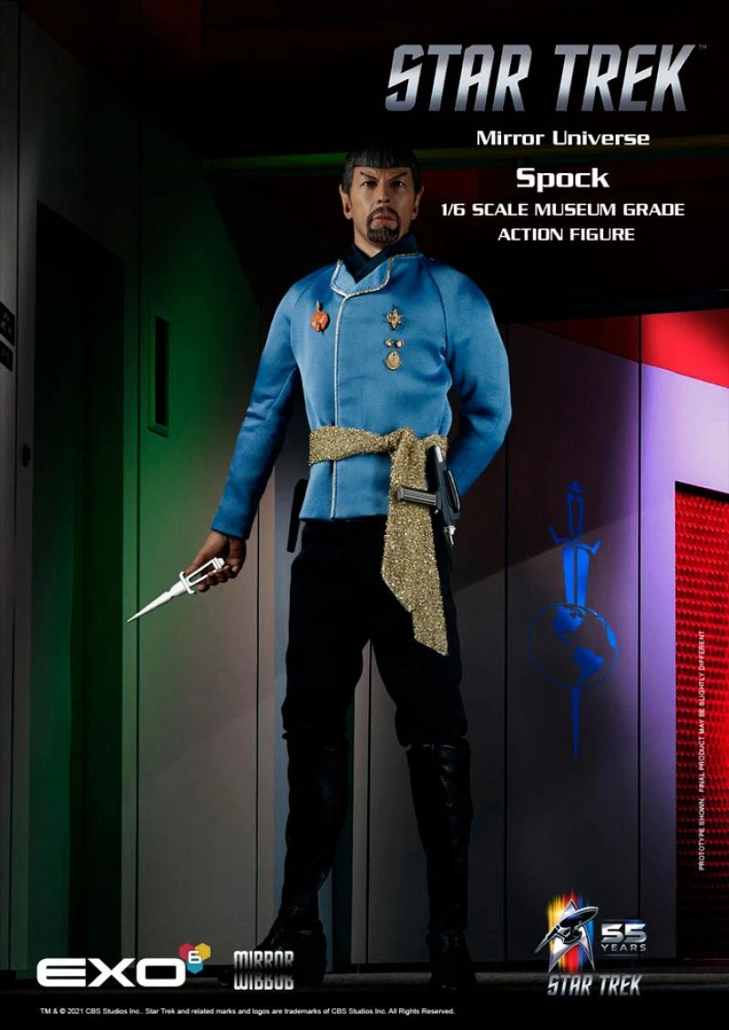 Mirror Universe Spock Sixth Scale Figure EXO-6 3 Mirror Universe Spock Sixth Scale Figure EXO-6 - Image 3
