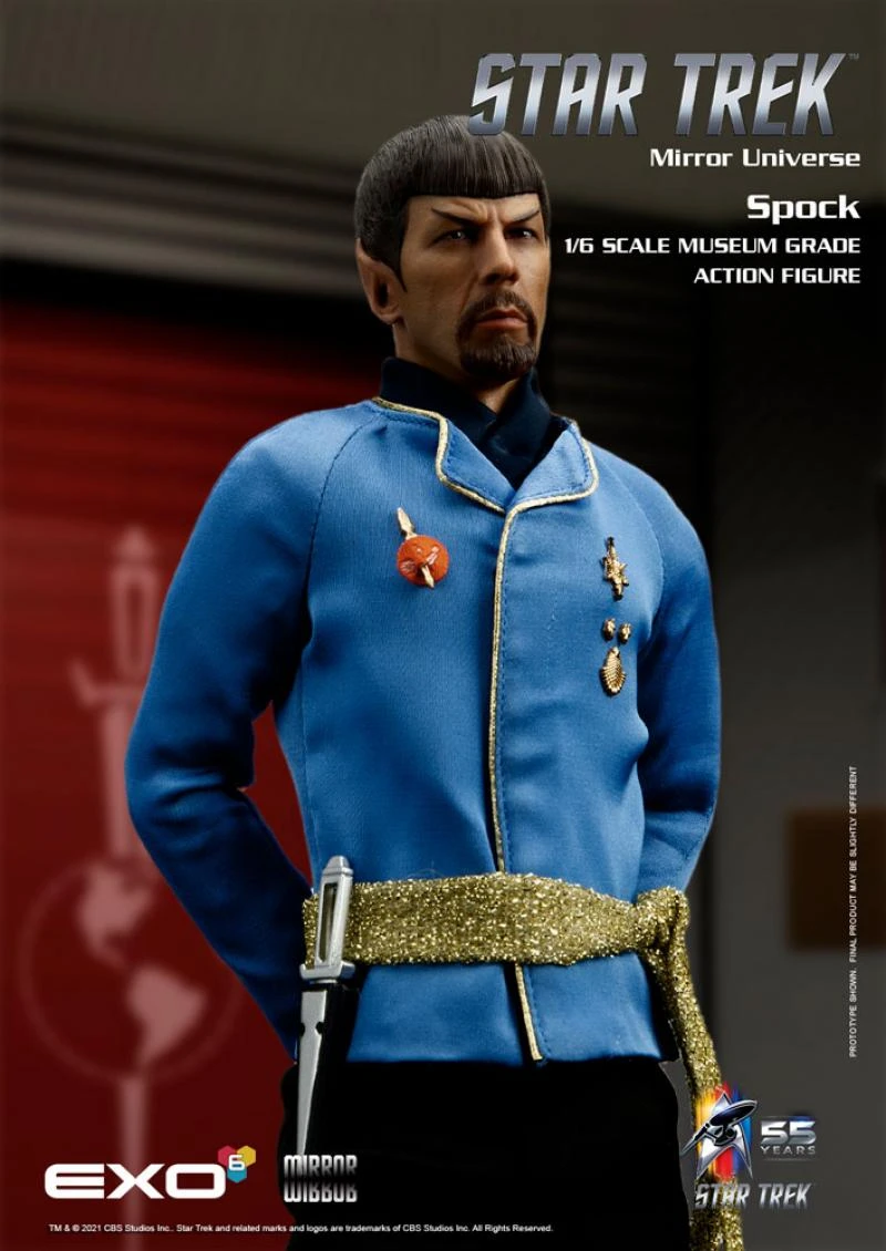 Mirror Universe Spock Sixth Scale Figure EXO-6 4 Mirror Universe Spock Sixth Scale Figure EXO-6 - Image 4