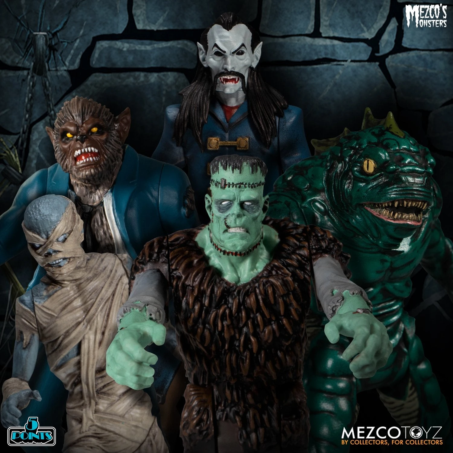 Mezco’s Monsters - Tower Of Fear Deluxe Boxed Set 3 Mezco’s Monsters - Tower Of Fear Deluxe Boxed Set - Image 3
