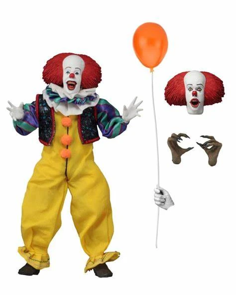 NECA It The Movie Pennywise Soft Goods 8" 2 NECA It The Movie Pennywise Soft Goods 8" - Image 2