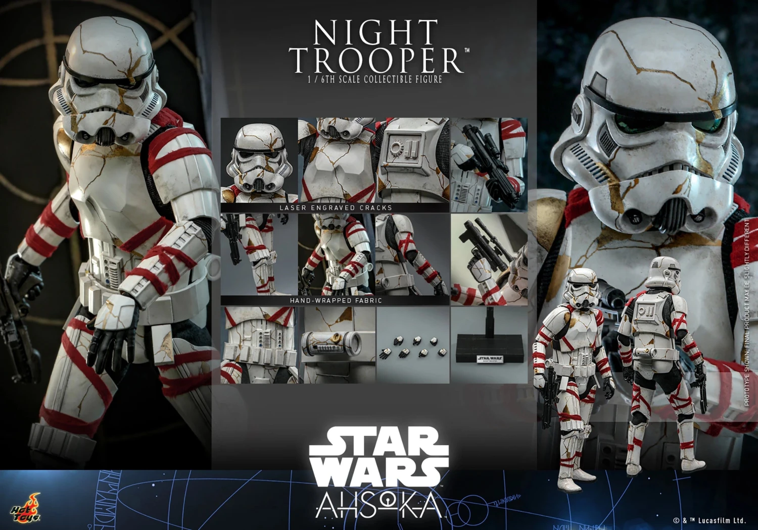 PRE-ORDER NIGHT TROOPER™ Sixth Scale Figure By Hot Toys 2 PRE-ORDER NIGHT TROOPER™ Sixth Scale Figure By Hot Toys - Image 2