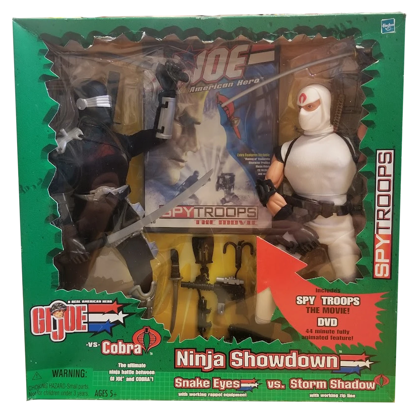 G.I. Joe Ninja Showdown Snake Eyes Vs. Storm Shadow 2003 1 G.I. Joe Ninja Showdown Snake Eyes Vs. Storm Shadow 2003