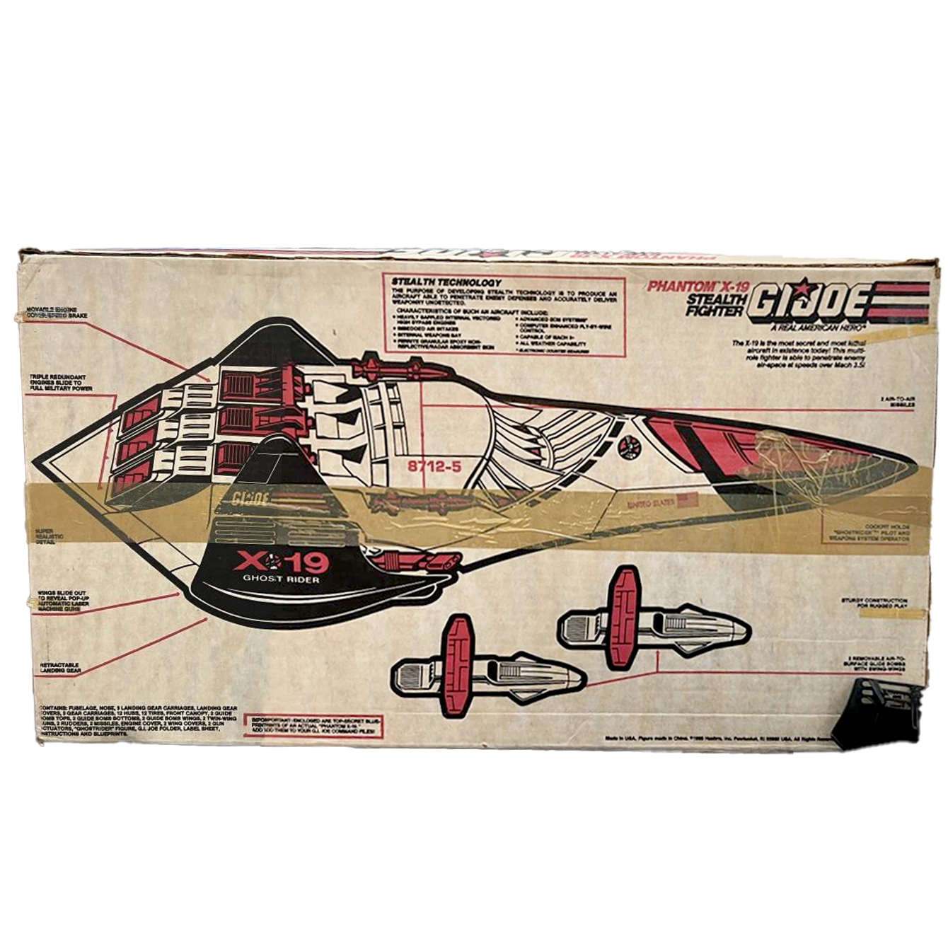 1988 GI Joe Phantom X-19 2 1988 GI Joe Phantom X-19 - Image 2