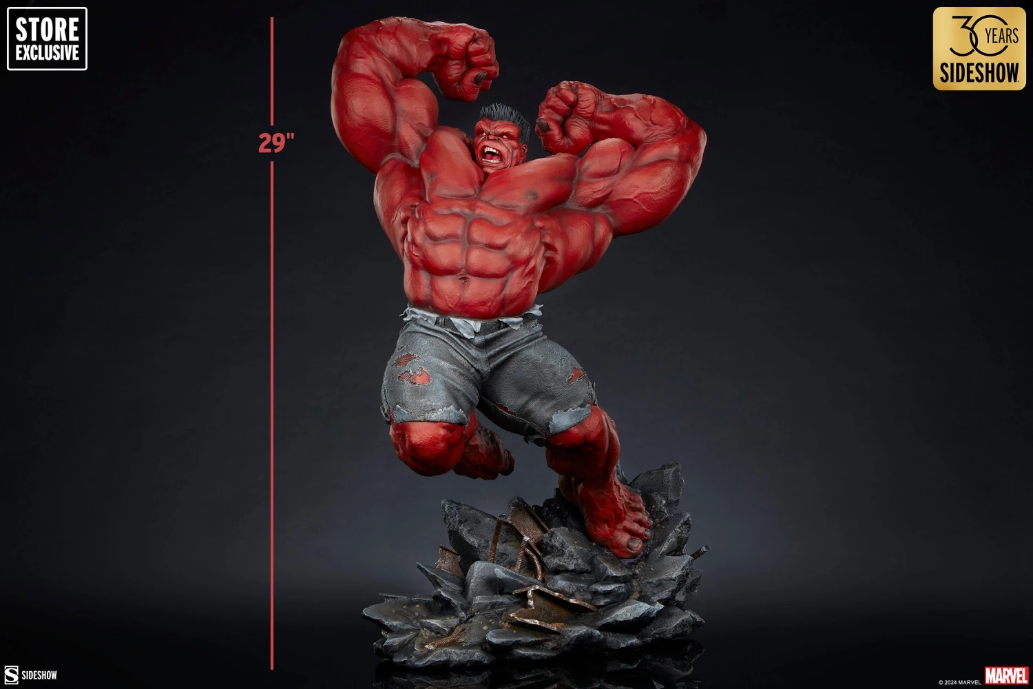 PRE-ORDER Red Hulk: Thunderbolt Ross 3 PRE-ORDER Red Hulk: Thunderbolt Ross - Image 3