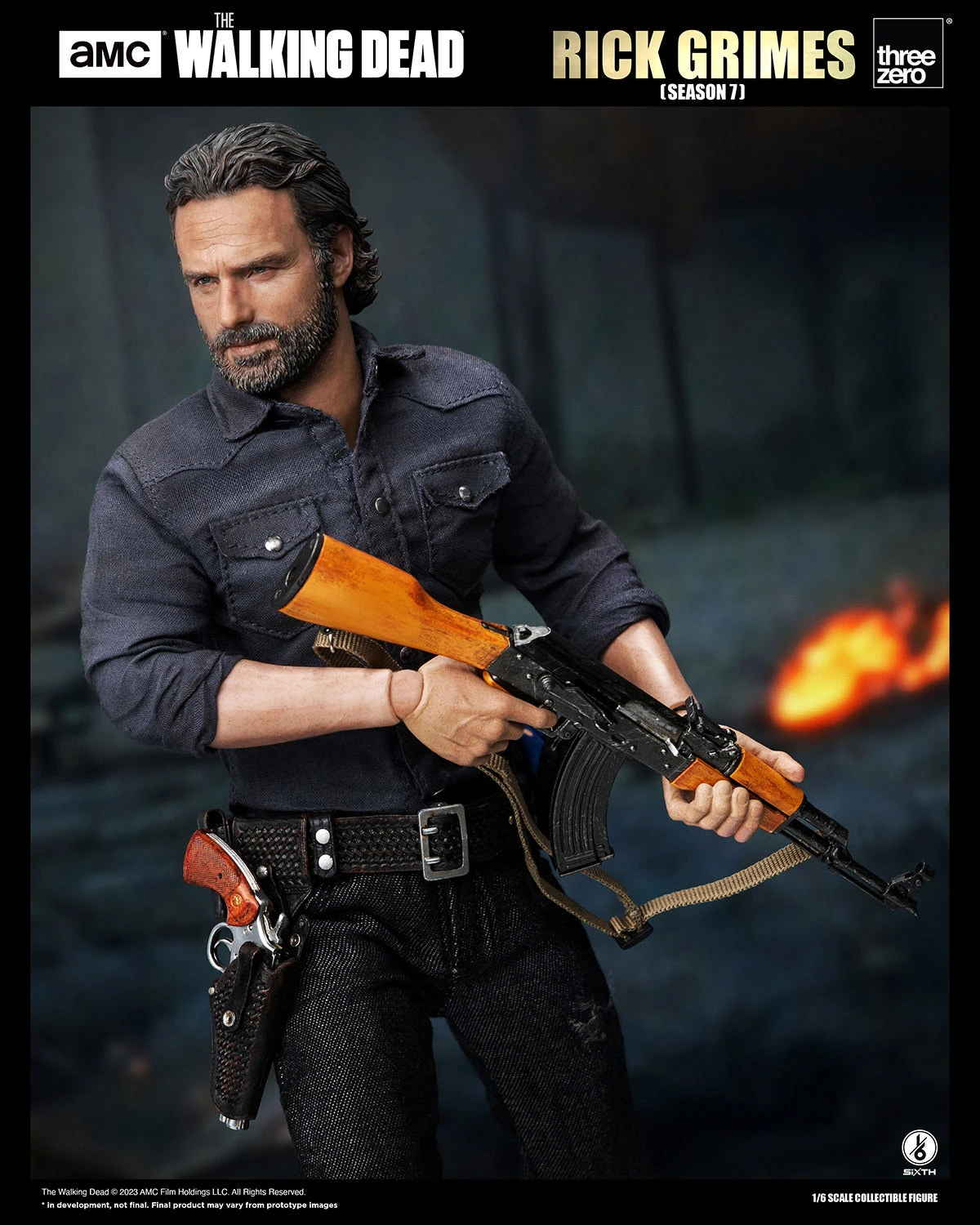 Rick Grimes (Season 7) Sixth Scale Figure 3 Rick Grimes (Season 7) Sixth Scale Figure - Image 3