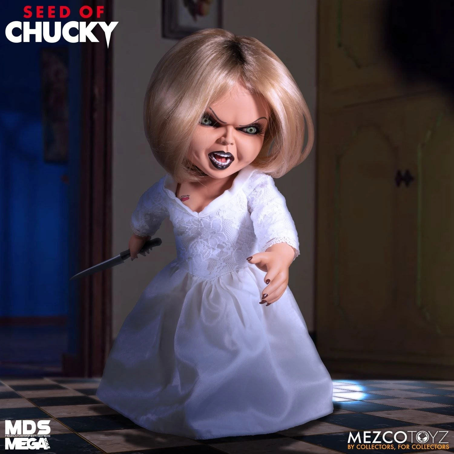 Seed Of Chucky Talking Tiffany Mega Scale By Mezco 2 Seed Of Chucky Talking Tiffany Mega Scale By Mezco - Image 2