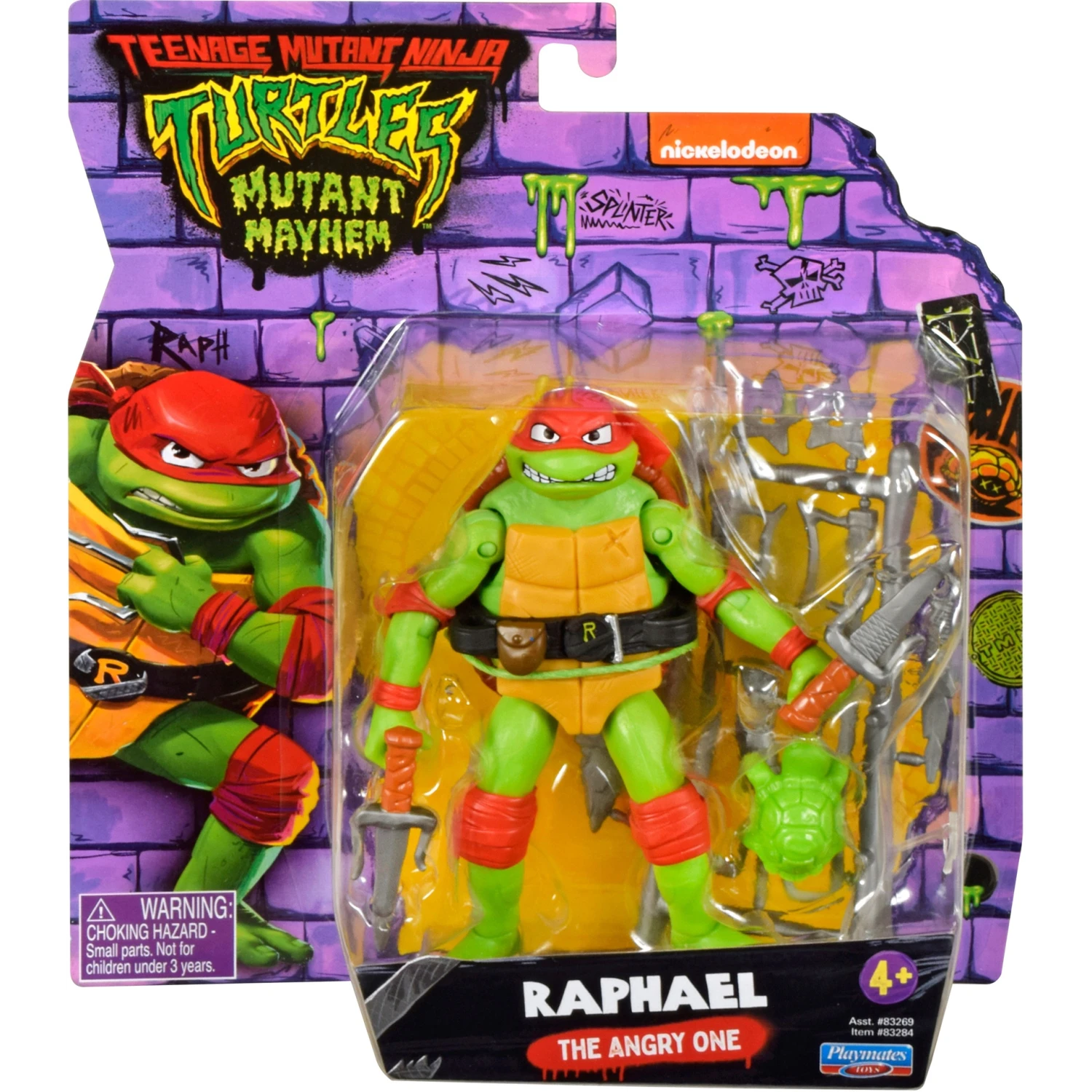 Teenage Mutant Ninja Turtles: Mutant Mayhem: Raphael: Action Figure 1 Teenage Mutant Ninja Turtles: Mutant Mayhem: Raphael: Action Figure