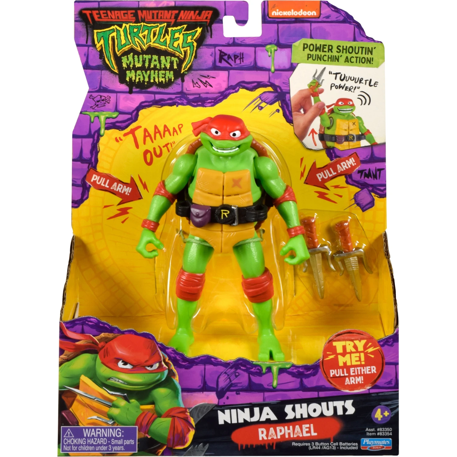 Teenage Mutant Ninja Turtles: Mutant Mayhem: Raphael: Action Figure With Audio 1 Teenage Mutant Ninja Turtles: Mutant Mayhem: Raphael: Action Figure With Audio