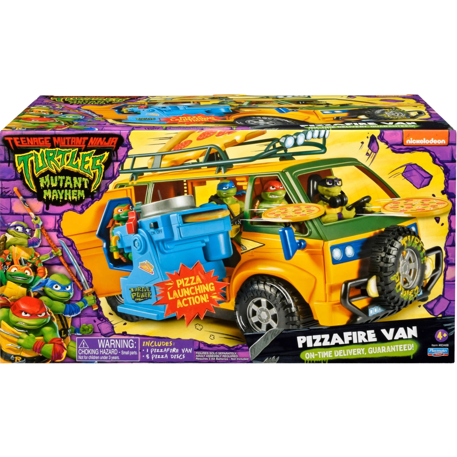 Teenage Mutant Ninja Turtles: Mutant Mayhem: Pizza Delivery Van 1 Teenage Mutant Ninja Turtles: Mutant Mayhem: Pizza Delivery Van