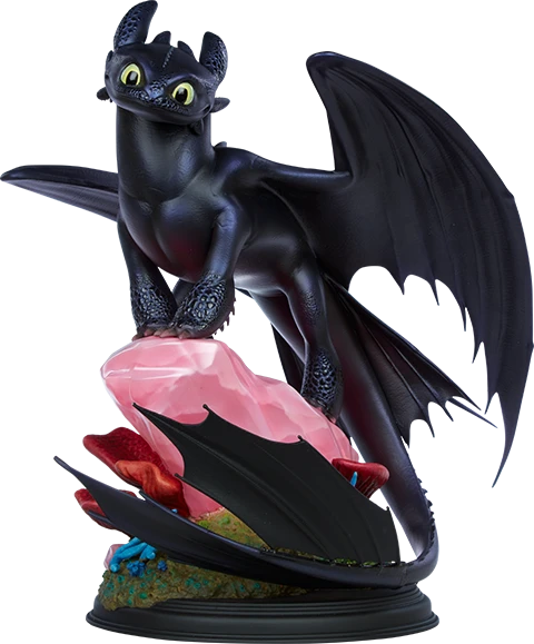 How To Train Your Dragon Toothless Statue 1 How To Train Your Dragon Toothless Statue