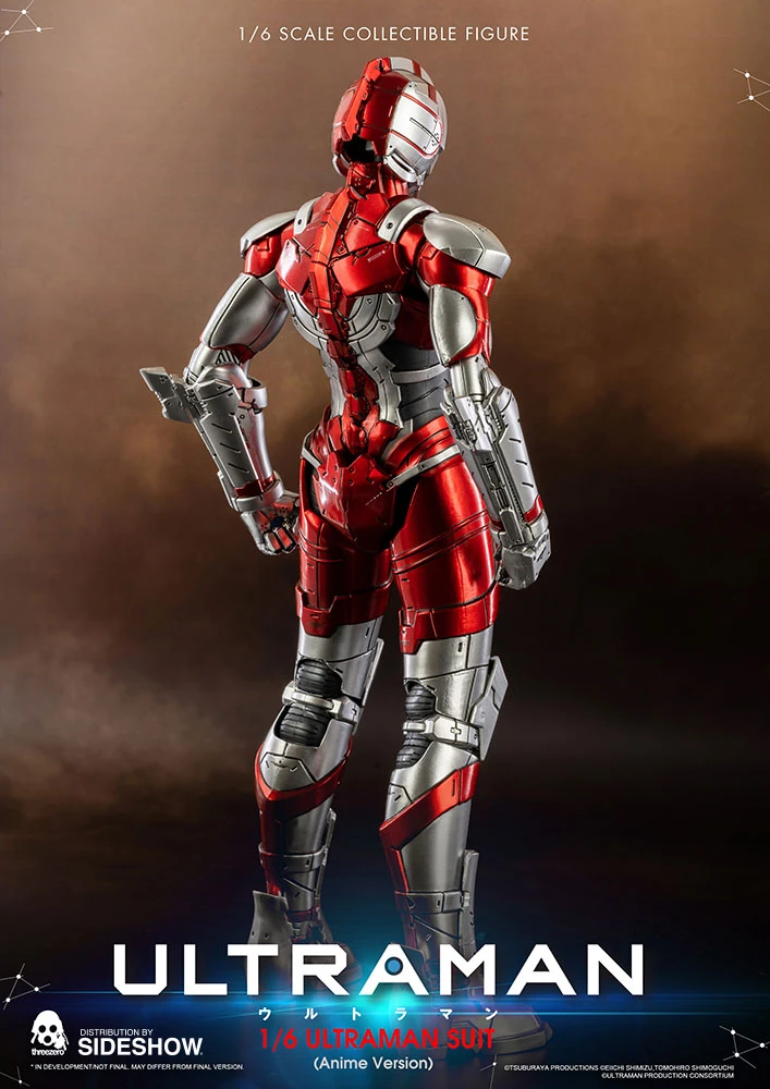 Ultraman Suit (Anime Version) - Sixth Scale Figure By Threezero 3 Ultraman Suit (Anime Version) - Sixth Scale Figure By Threezero - Image 3