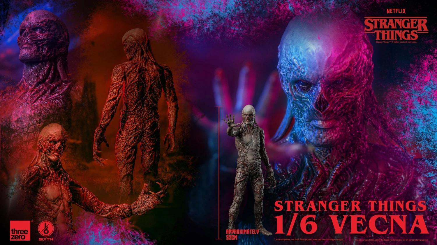 PRE-ORDER Vecna (Season 4) Sixth Scale Figure 3 PRE-ORDER Vecna (Season 4) Sixth Scale Figure - Image 3
