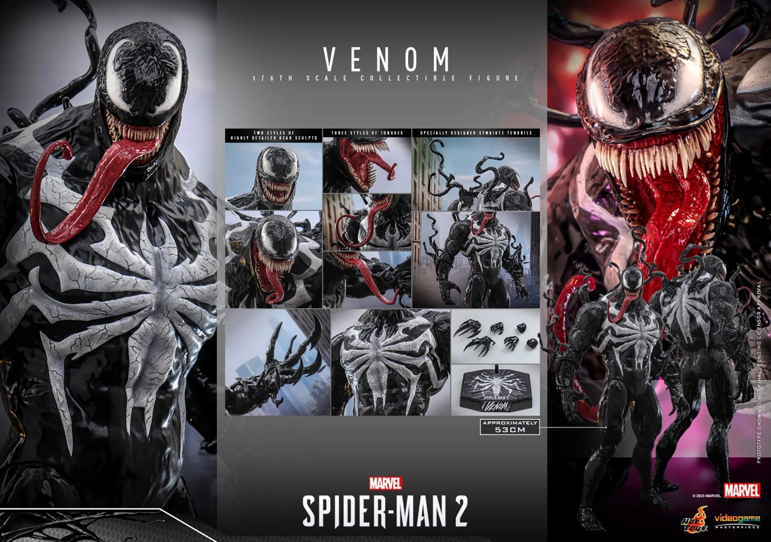 PRE-ORDER VENOM Sixth Scale Figure By Hot Toys 2 PRE-ORDER VENOM Sixth Scale Figure By Hot Toys - Image 2