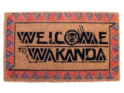 Black Panther Welcome To Wakanda Door Mat