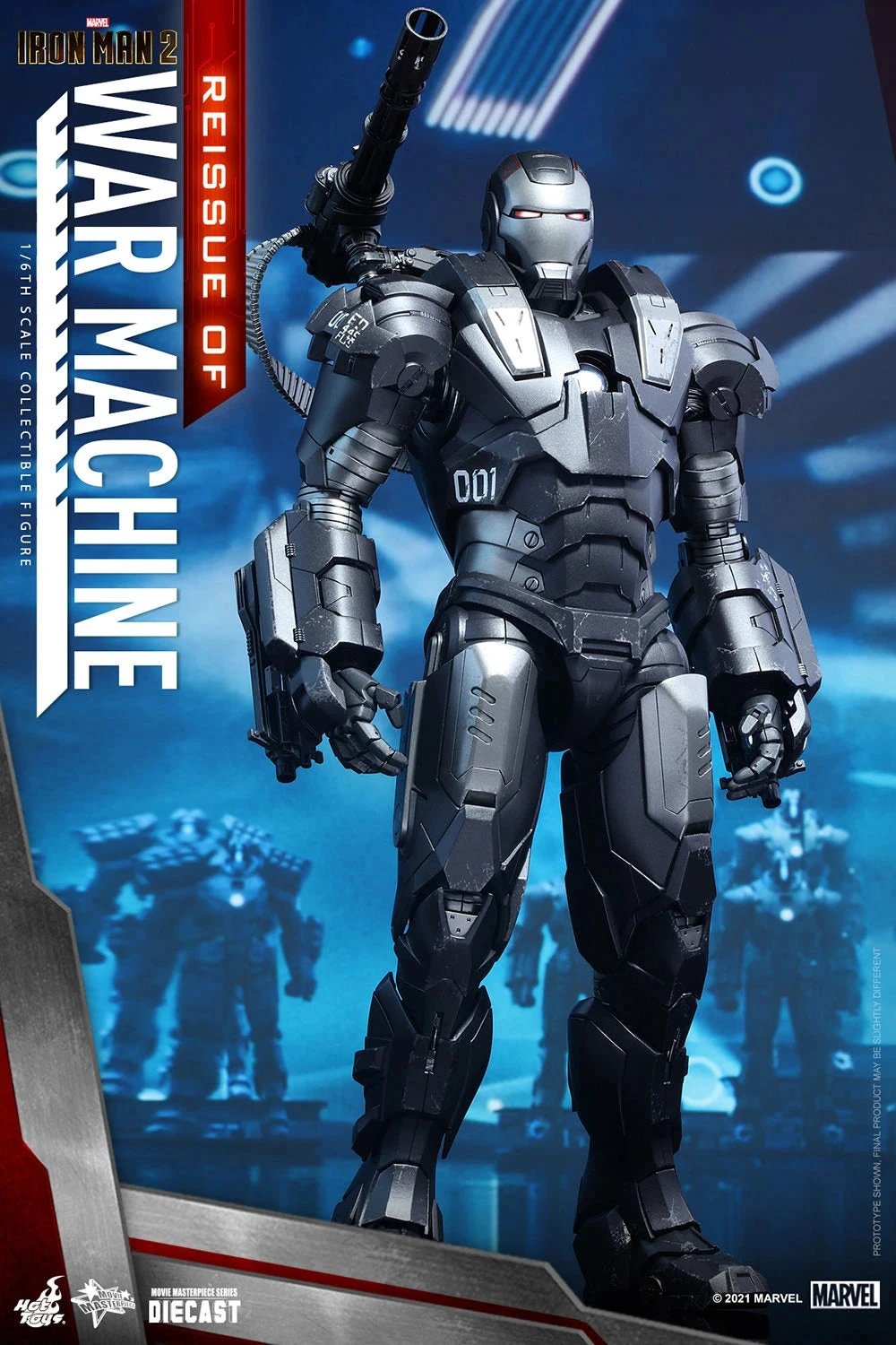 WAR MACHINE Sixth Scale Figure By Hot Toys 2 WAR MACHINE Sixth Scale Figure By Hot Toys - Image 2